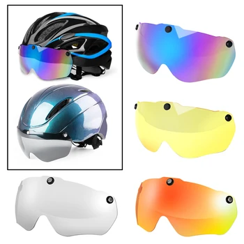 UV Ochranu Brýle Náhradní Objektiv bicycleAnti-Dopad Helmu Oční Štít Kole, Triatlon Magnetické Roleta Příslušenství