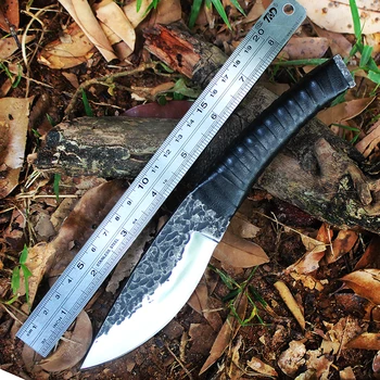 Voltron rovný nůž, ručně kovaný taktické nože, speciální bitva wilderness survival nůž, jungle wild nosit nůž