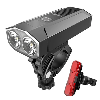 X-TIGER Kolo Přední Světlo Nastavit Vodotěsné MTB Kolo Lampa 5200mAh USB Nabíjecí LED Bike Příslušenství Světlomet zadní Světlo Set