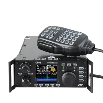 Xiegu G90S Venkovní Krátkovlnné Rádio SDR Přenosný Vysílač HF 20w/CW/AM/FM 0.5-30MHz SDR Struktura Vestavěný Automatický Anténní Tuner
