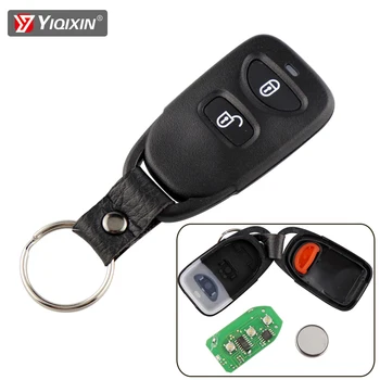 YIQIXIN 3 Tlačítka Keyless Entry Fob Pro Hyundai Tucsom Kia Carens Fob auto Auto na Dálkové Ovládání Klíč Kryt 433Mhz Žádné Logo
