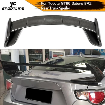 Zadní Spoiler Kufru Boot Lip Spoiler Křídlo Pro Toyota GT86, Subaru BRZ Fiber Carbon / FRP