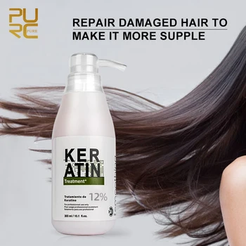Zakoupit v téměř každé superma 12% Keratin Léčba Rovnání Vlasů, Ošetření vlasové Pokožky 300 ml Brazilský Keratin pro Péči o Vlasy Produkty
