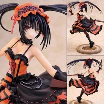 Datum Živé Figurky Tokisaki Kurumi Akční Figurka Anime noční Můra s Pistolí Model Kolekce Figura Model