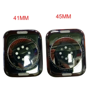 Originální Nové Zadní Sklo Pro Apple Watch SÉRIE 8 7 41 MM 45 MM Zadní Dveře Kryt Baterie Hliníkové Keramické Pouzdro Náhradní