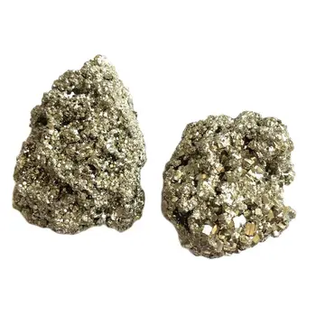 Přírodní Pyrit Hrubé Kameny Krystaly Křemene Clusteru Rock Minerální Vzorek Hrubý Domácí Dekoraci